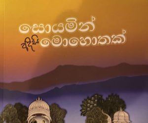 ‘සොයමින් අදිසි මොහොතක්’